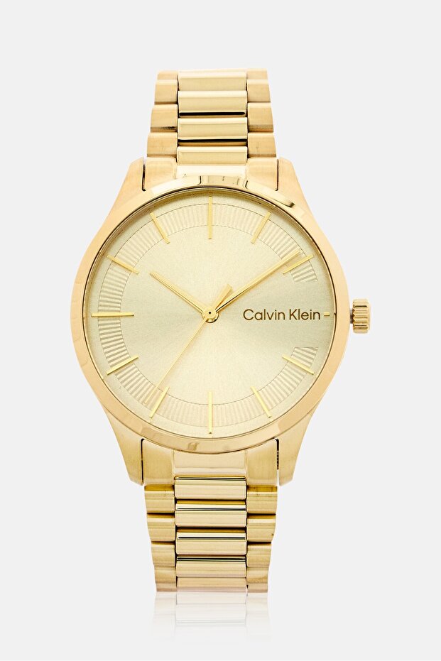 Women 25200043 Stainless Steel Analog Watch 36 Mm, Gold