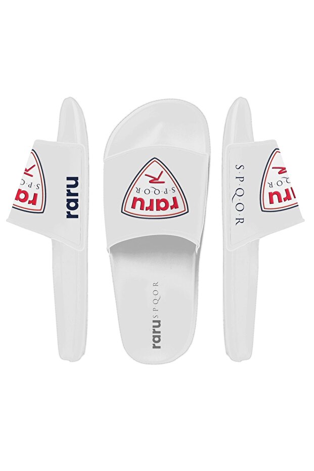 S.P.Q.O.R Slippers Julian White