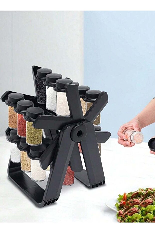مجموعة زجاجات التوابل على شكل عجلة فيريس DX2504