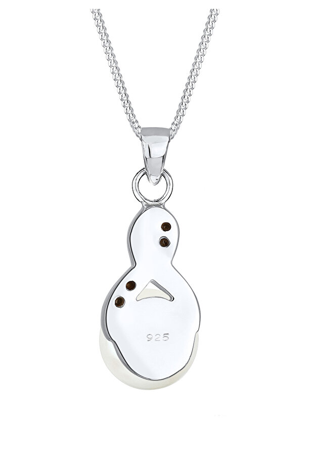 Dámský elegantní náhrdelník s přívěskem Infinity s kultivovanou sladkovodní perlou a krystaly z 925 sterlingu - 4