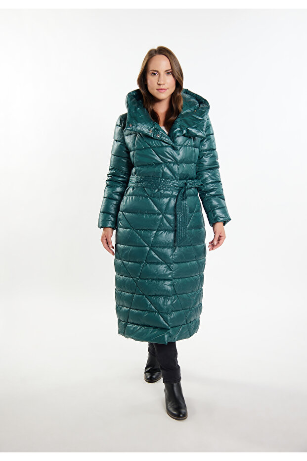 Plus Size Steppmantel - 3