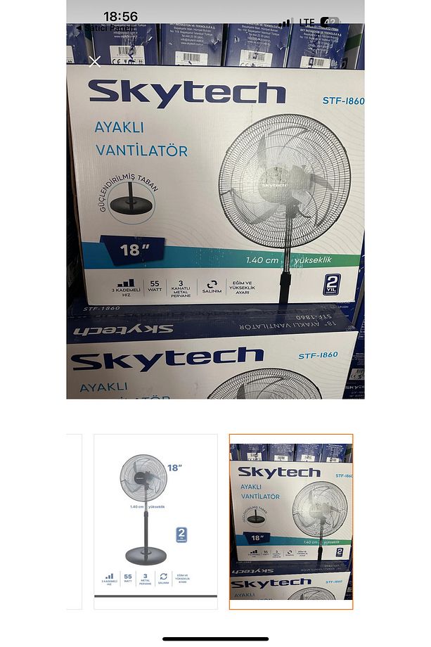Skytech Vantilatör 18 Inc Sanayi Tipi - 2