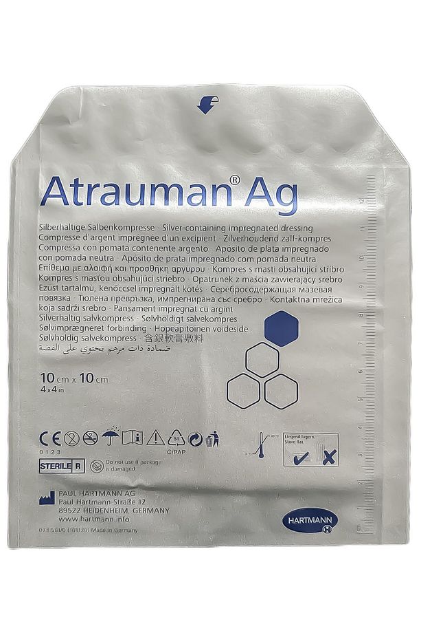 N Atrauman Ag 10x10 Gümüş Içerikli Yara Örtüsü - 1 Adet - 1
