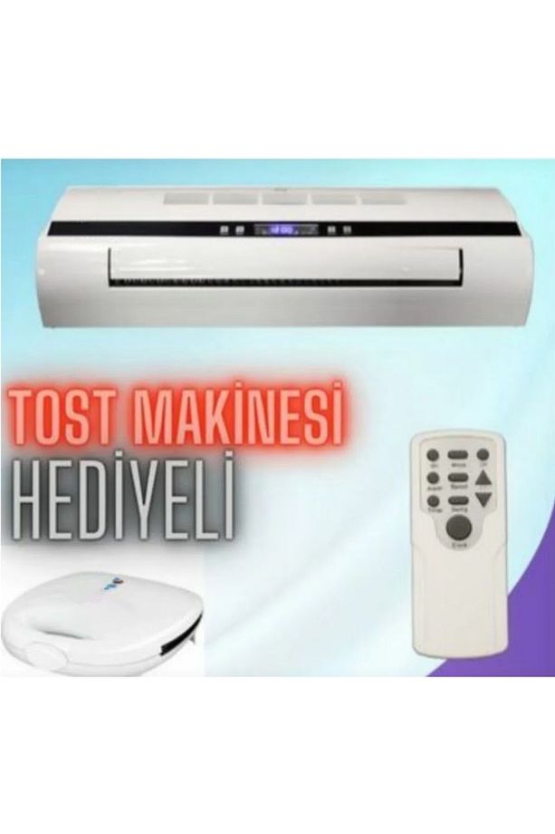 Kılimat Dubbo Ptc. Vantilatör Ve Isıtıcı Uzakdan Kumandalı* Duvar Tipi **hediyelidir** - 1