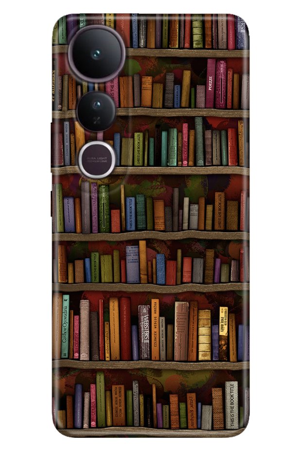 Case Art Silicone Printed Tpu Library for Vivo V50 Lite 5g