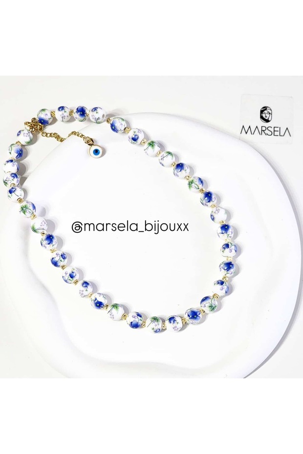 قلادة مارسيلا من السيراميك - 1