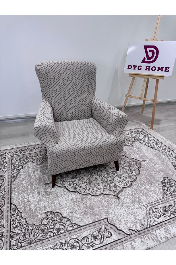 Berjer Örtüsü Berjer Kılıfı Tekli Koltuk Örtüsü Tekli Koltuk Kılıfı Tek Kişilik Örtü Sofa Cover - 5