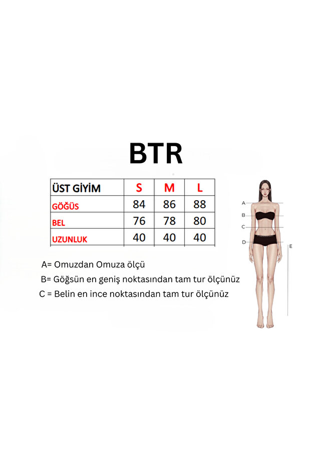 Kadın Kemerli Büstiyer - 3