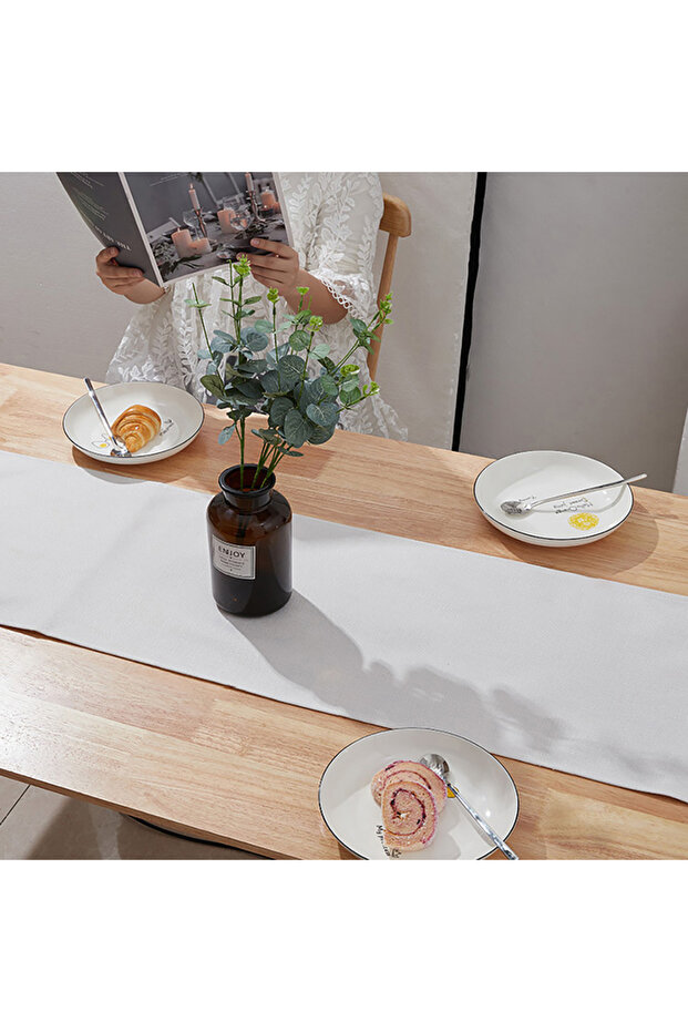 Runner, Masa Örtüsü, Sofranıza Zarafet Katın Runner, Masa Örtüsü - 2