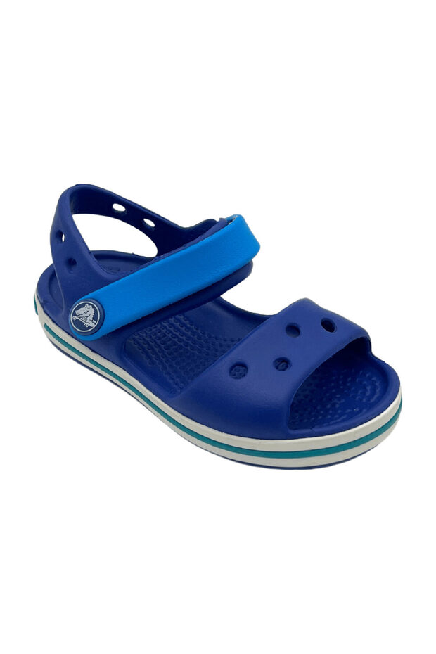 CROCBAND SANDAL KIDS Ciemnoniebieskie Sandały dziecięce unisex Kapcie 100528996 - 3
