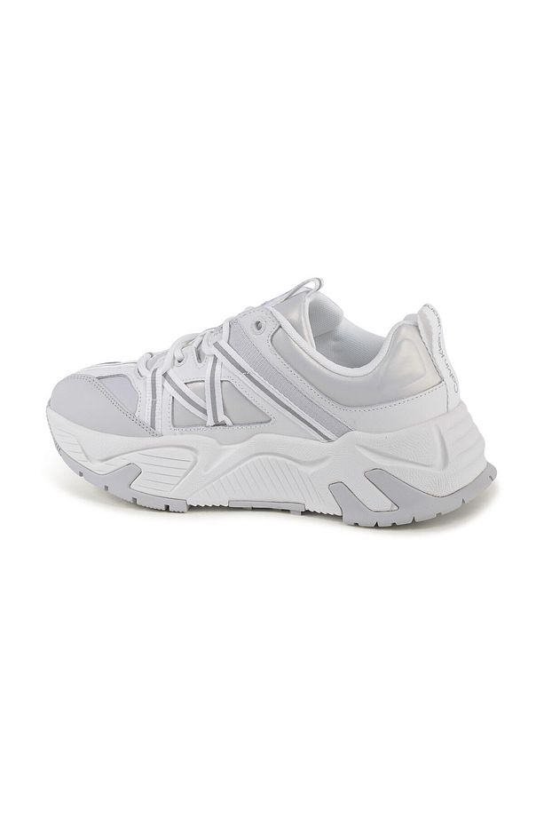 Logolu Hakiki Deri Sneaker Ayakkabı YW0YW01062YBR AYAKKABI YW0YW01062 YBR - 3
