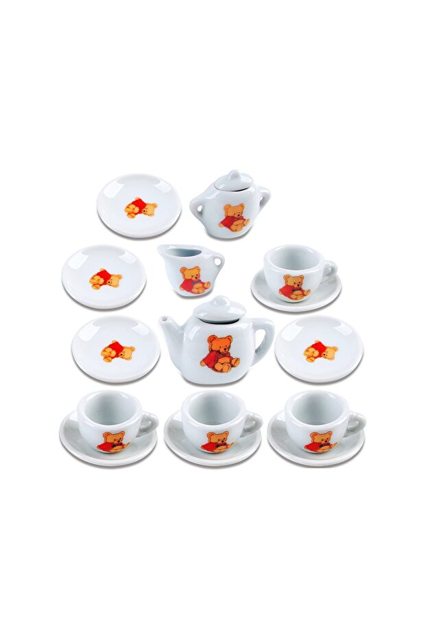 SERAMİK ÇAY SETİ 17 PARÇA - 1