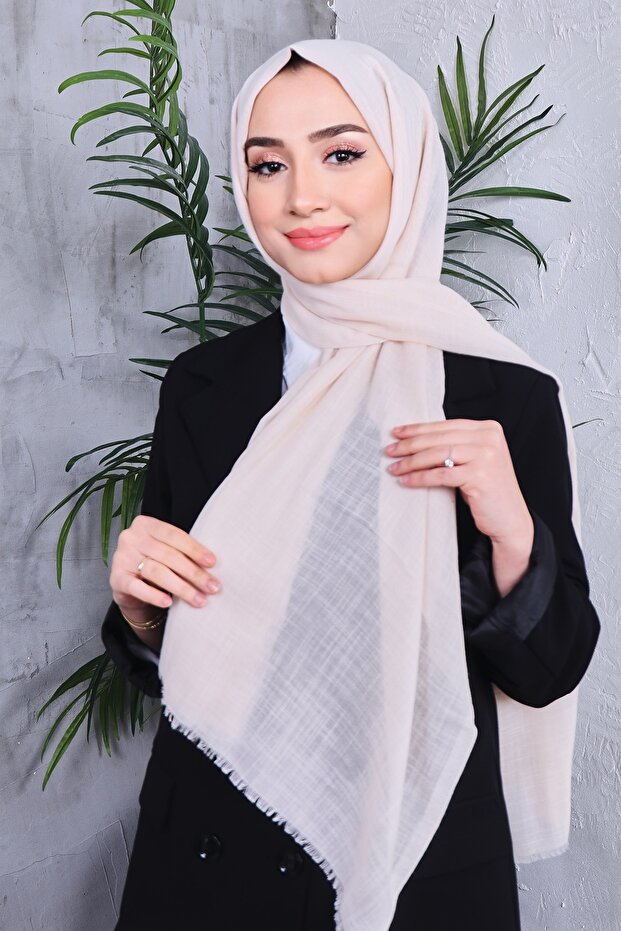 شال بلون سادة ملون ملتهب - 2