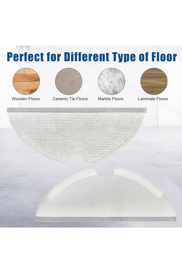 Robot 1C-Vacuum Mop 2C-Vacuum Mop 2+3D-Dreame F9 Hepa Filtre,Fırça Yenileme Yedek Parça Seti - 4