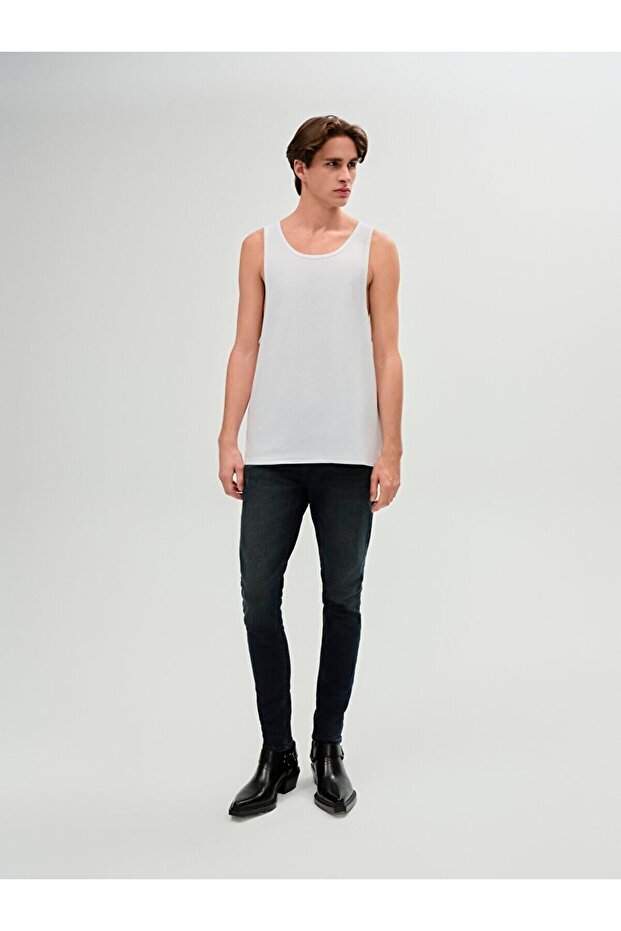 Regular Beyaz T-shırt - 1