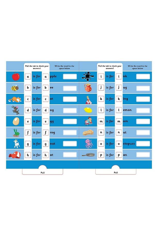 Lets Learn The Alphabet - Pull The Tabs - 3