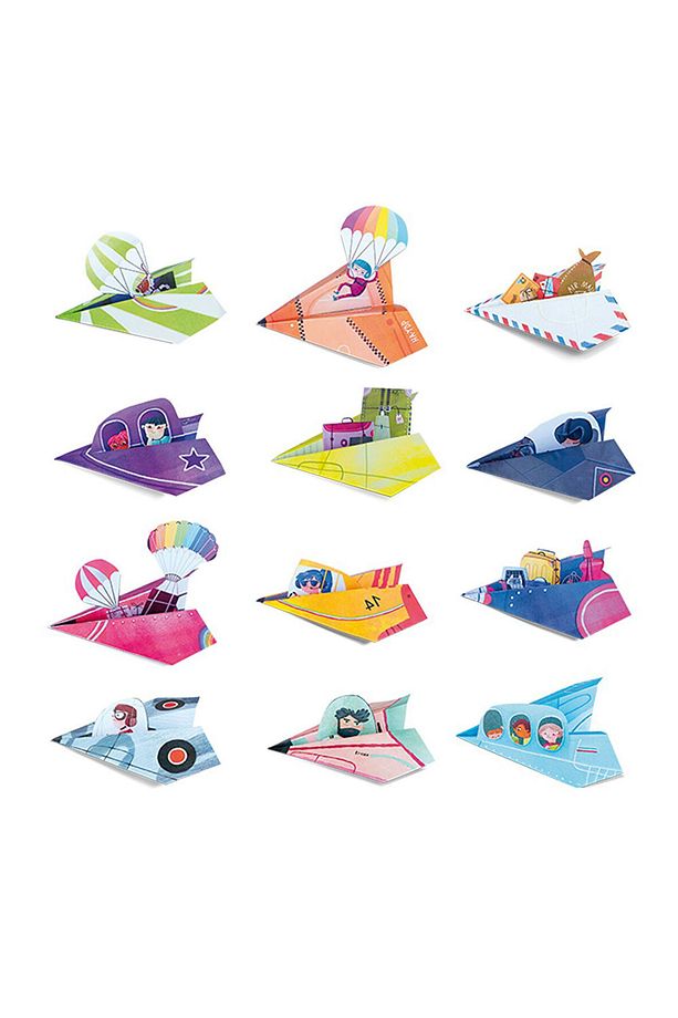 Adım Adım Origami - Uçaklar - 2