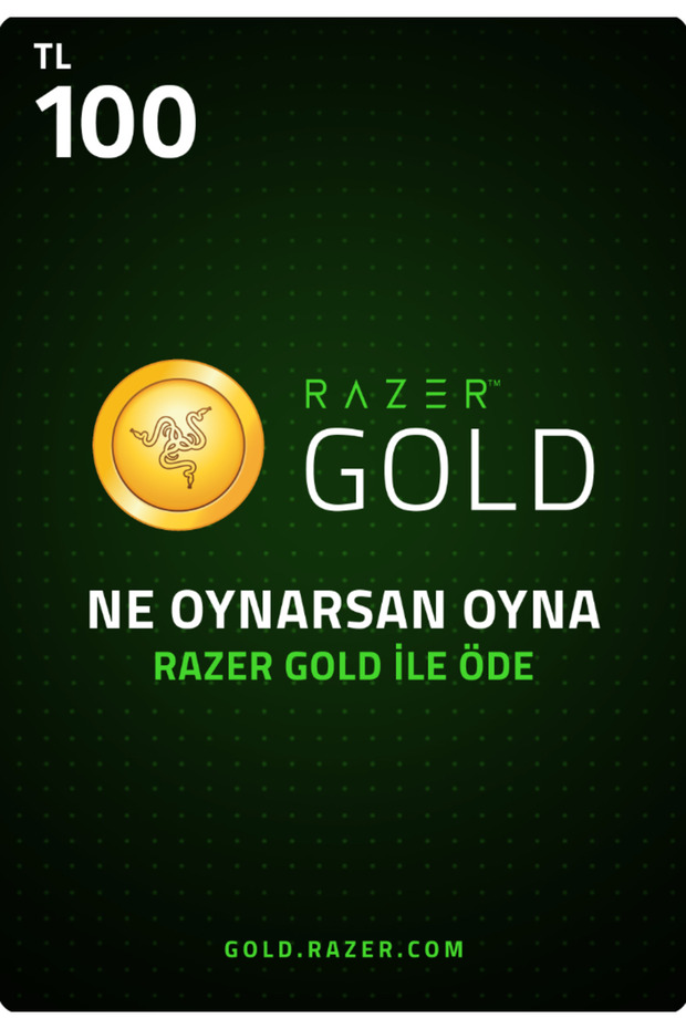 RAZER Rzr Gold Pin 100 Tl