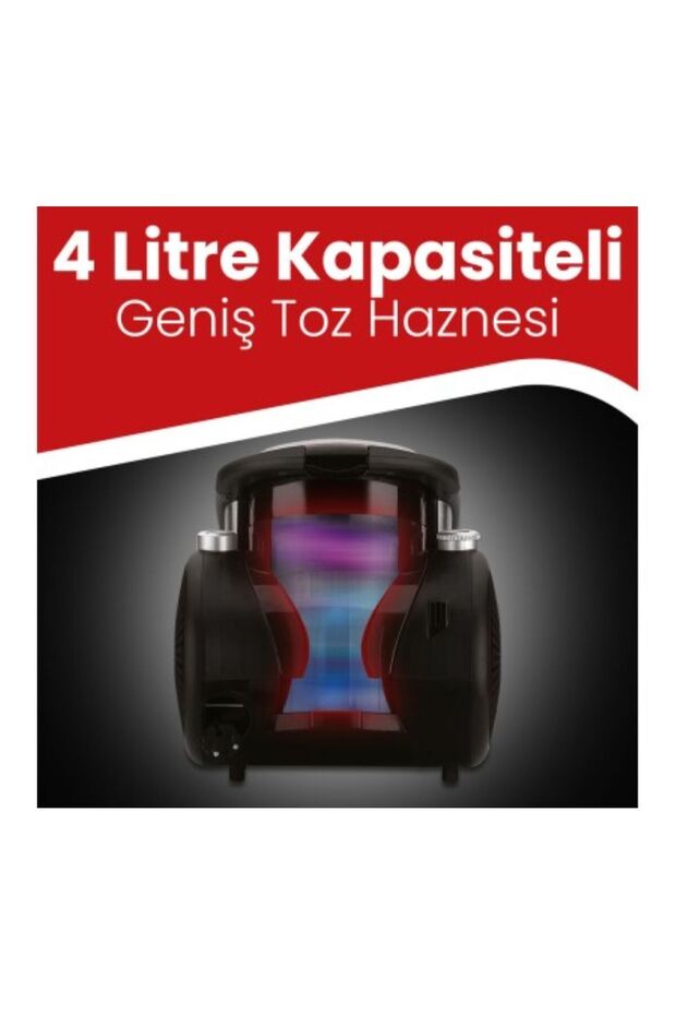 Proextra PE 3250K Süpürge Kırmızı - 8