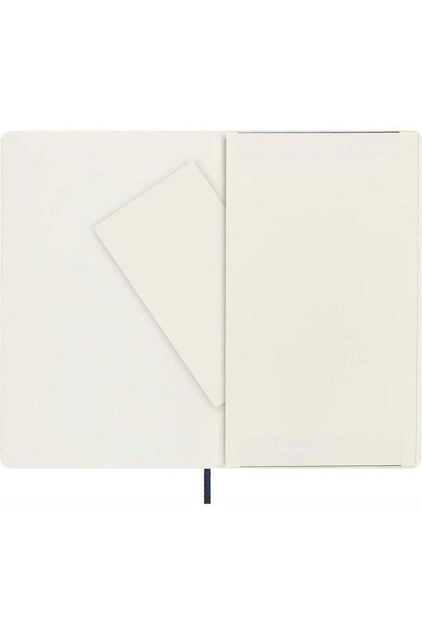 Çizgili Safir Mavi Defter L Boy Soft Kapak - 5