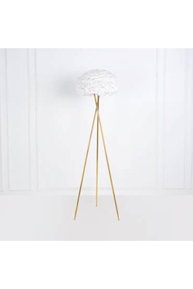 White feather lighting stand - 5