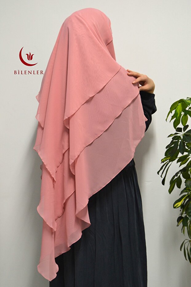 3 Layer Chiffon Soufflé (Practical Shawl) - 1