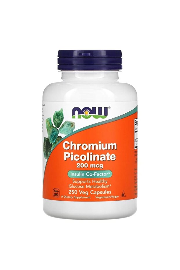 Chromium picolinate, 200 mcg, 250 veg capsules