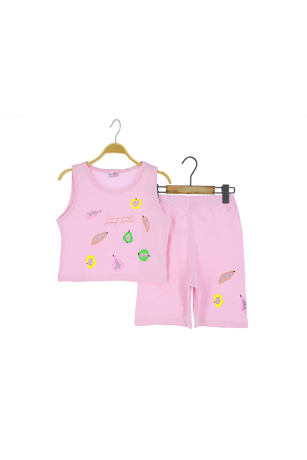 Kız Çocuk Şortlu Takım - 1