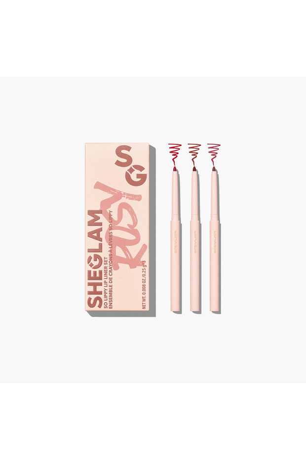 SHEGLAM So Lippy 3-Piece Lip Liner Set