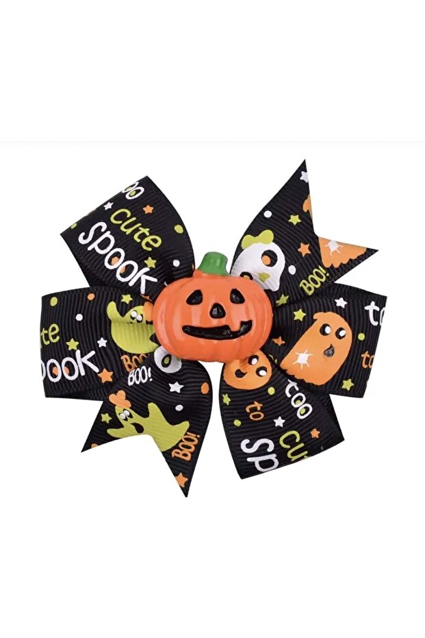 Christmas Hair Clip Halloween Hallowen Pumpkin Hair Clip