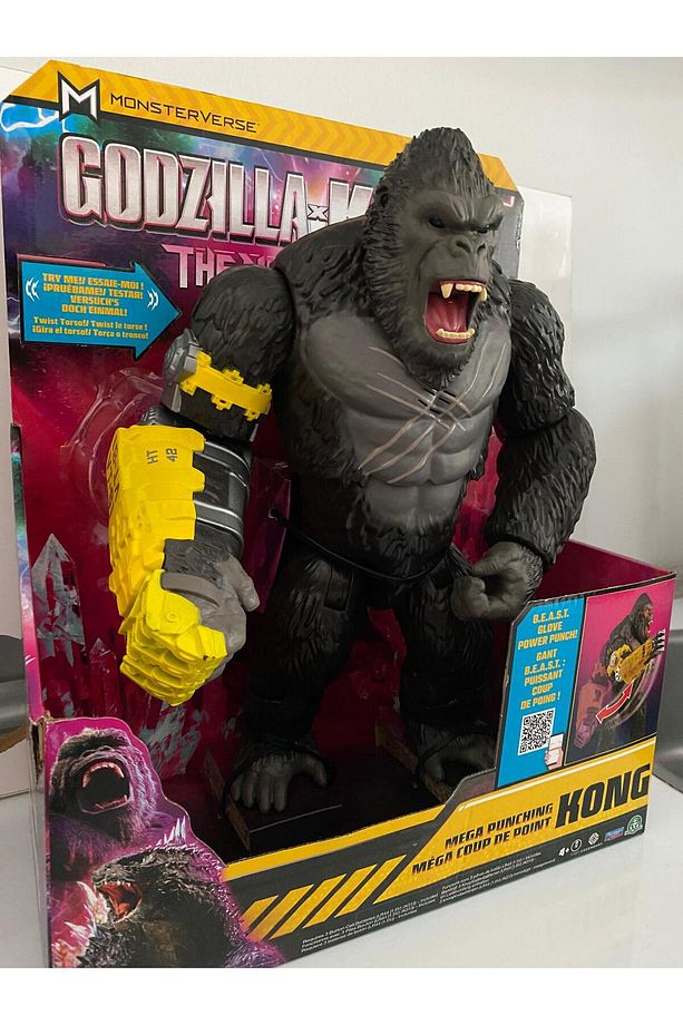 Godzilla VS Kong: Dev 33 cm Işıklı ve Mega Yumruk Özellikli Kong Figürü BÜYÜK BOY - 1