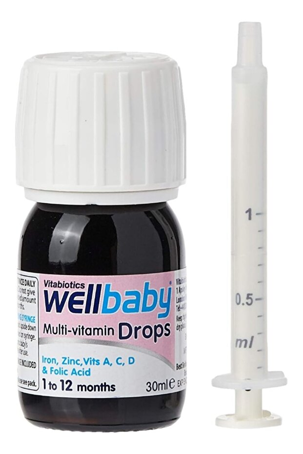 Wellbaby Multivitamin Drops - 30 ML