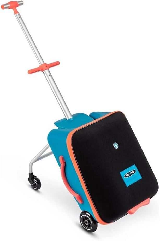 Micro Kickboard -Katlanabilir ve Sürülebilir , 18 Ay ve Üzeri Çocuklar İçin (Okyanus Mavisi) - 2