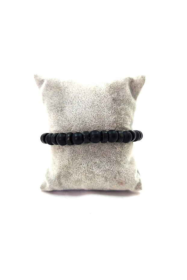 Flexible Medical Natural Wood Glass Bracelet