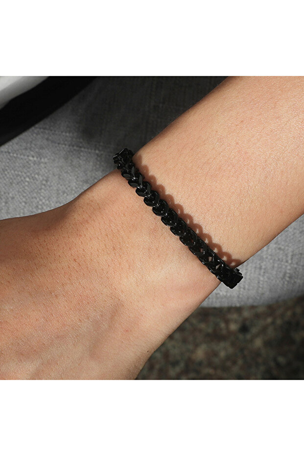 Bratara TITAN Neagra SIC MODA 5155 - 2