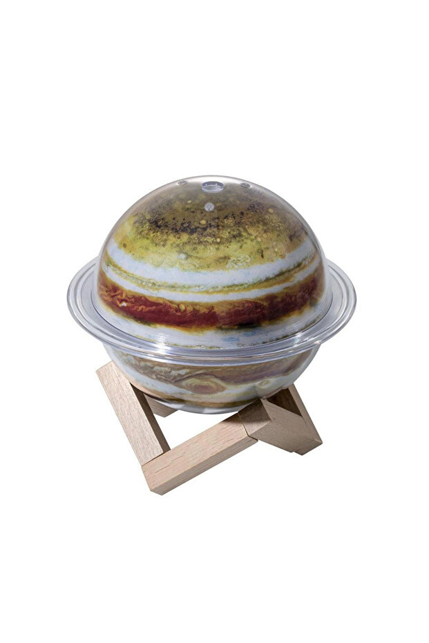 Air Humidifier, With Aromatherapy Diffuser Jupiter Planet Shape, Ambient Lighting - 1
