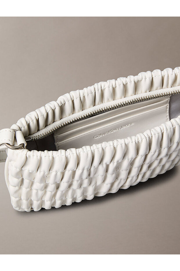 ROUCHED ZIP TOP BAG - 3