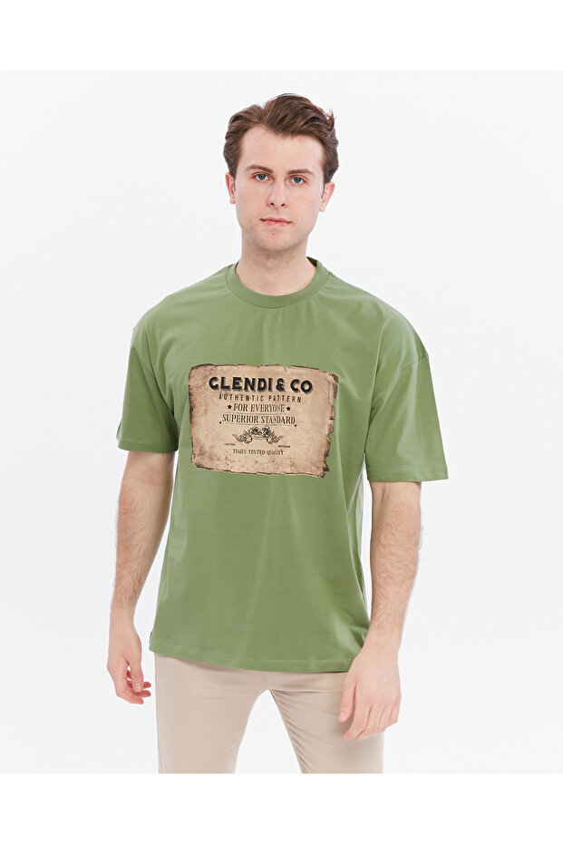 Oversize Wide Fit Crew Neck Short Sleeve T-Shirt