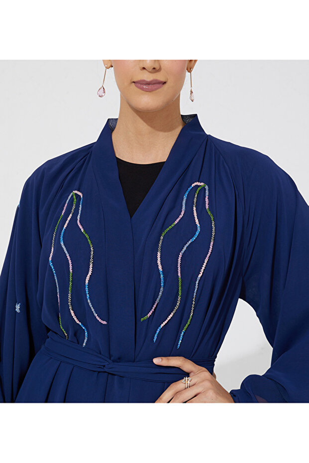 شيفون كحلي -E - 2