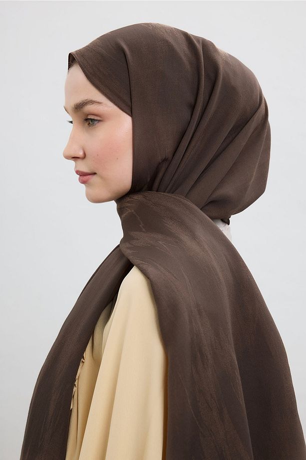 Cotton Line Şal Soft Kahve - 4