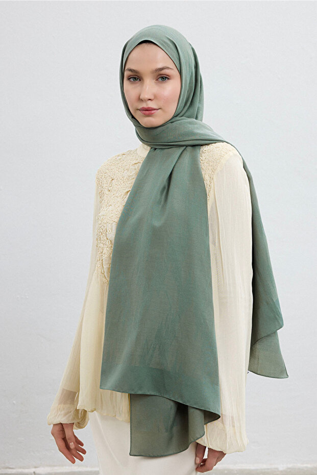 Cotton Line Şal Mint - 4