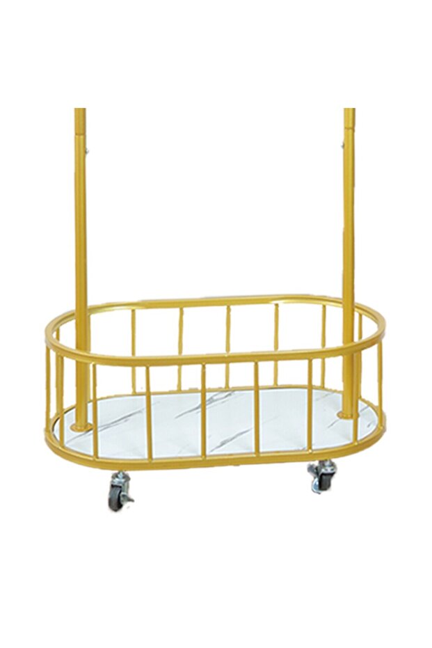 استاند ملابس مع عجلات قابل للنقل - 4