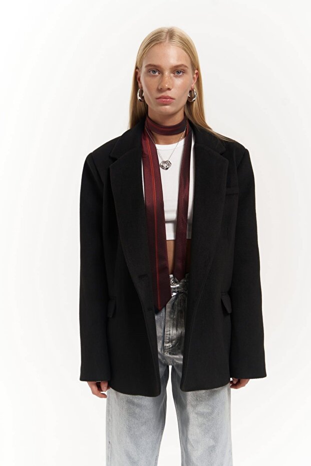 Howell Siyah Blazer Ceket - 2