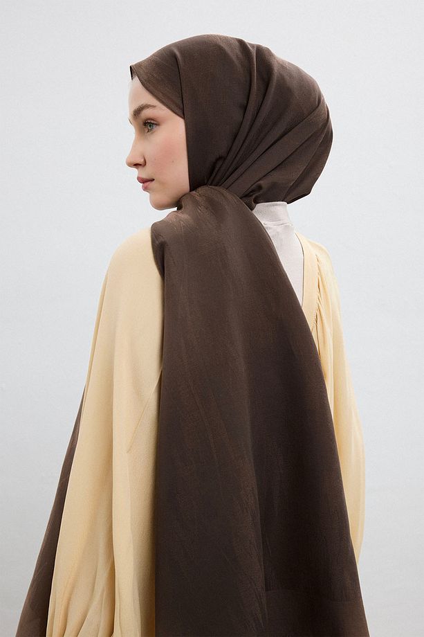 Cotton Line Şal Soft Kahve - 3