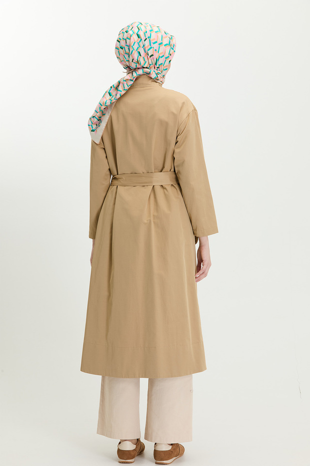 Kuşaklı Kruvaze Kap - 5