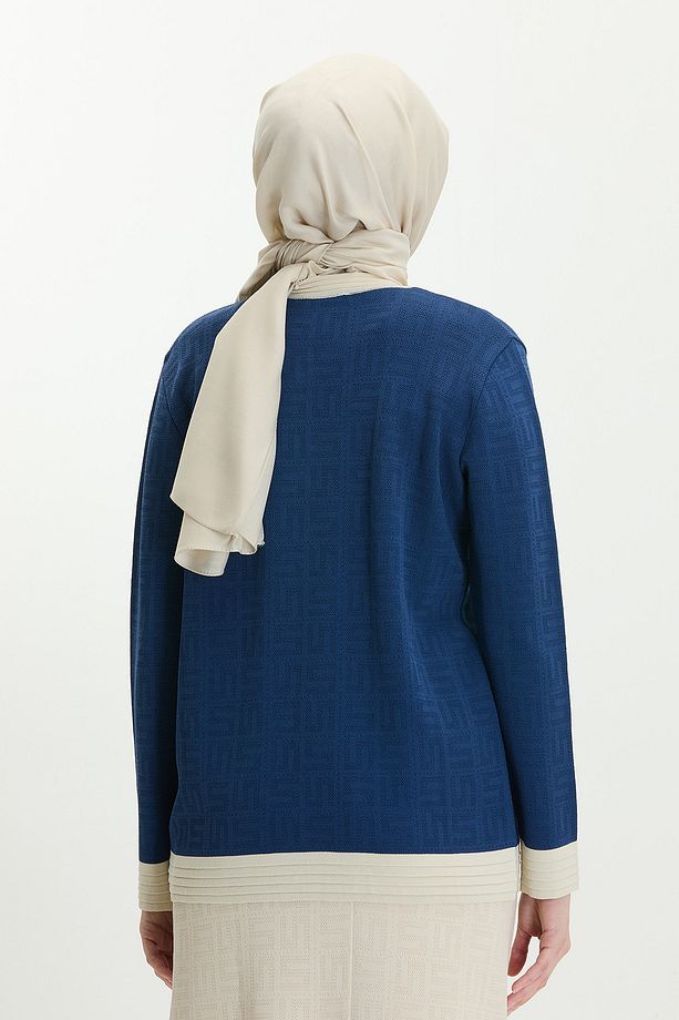 Monogram Triko Hırka - 6