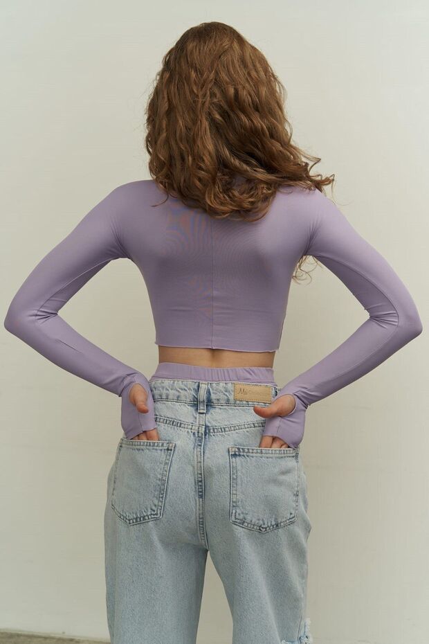 Biance Lila Crop - 6