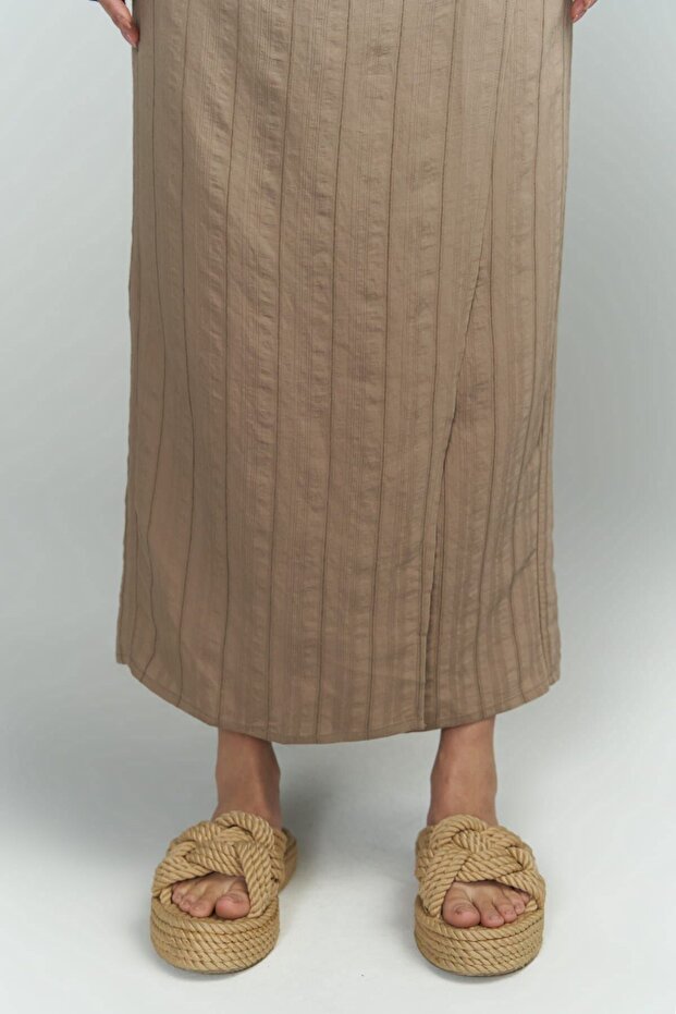 Rochie Bella Midi Mink - 7