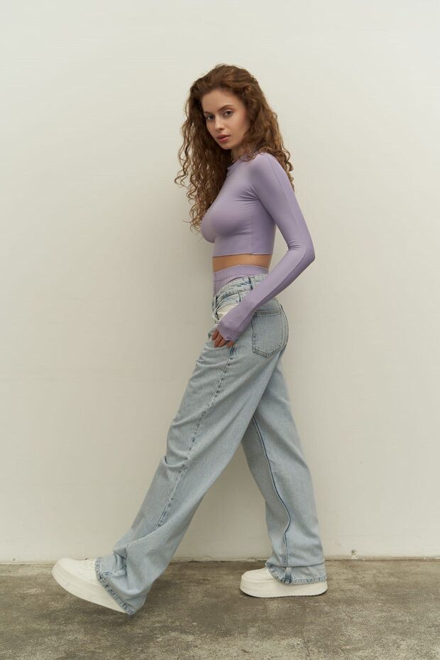 Biance Lila Crop - 3