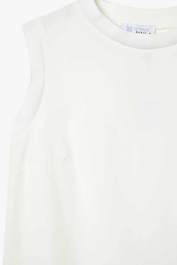 Sıfır Kollu Basic Tunik - 3